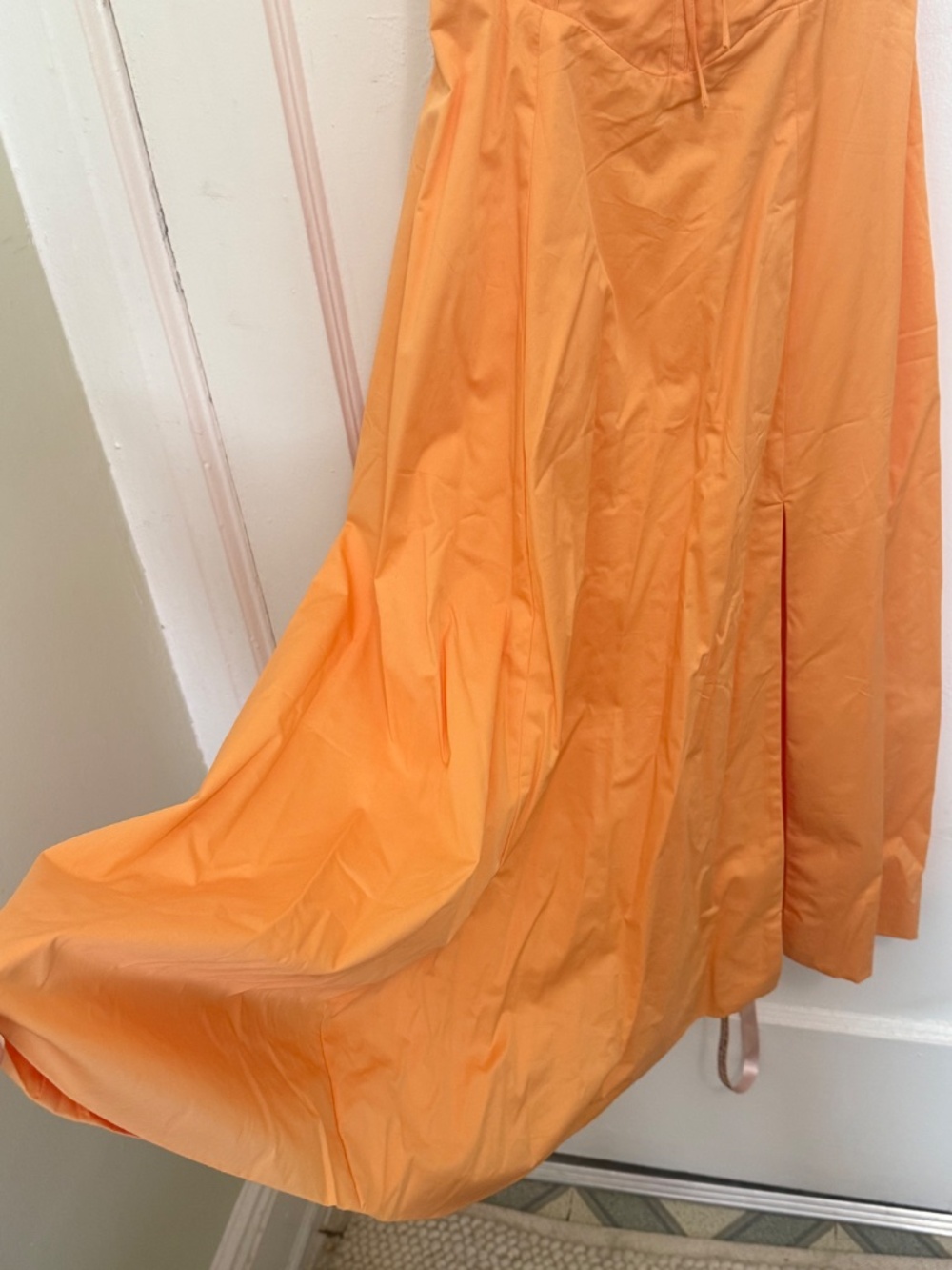 Brand New with Tags - House of CB Carmen Dress - Creamsicle Orange - Size Small! - Picture 8 of 10